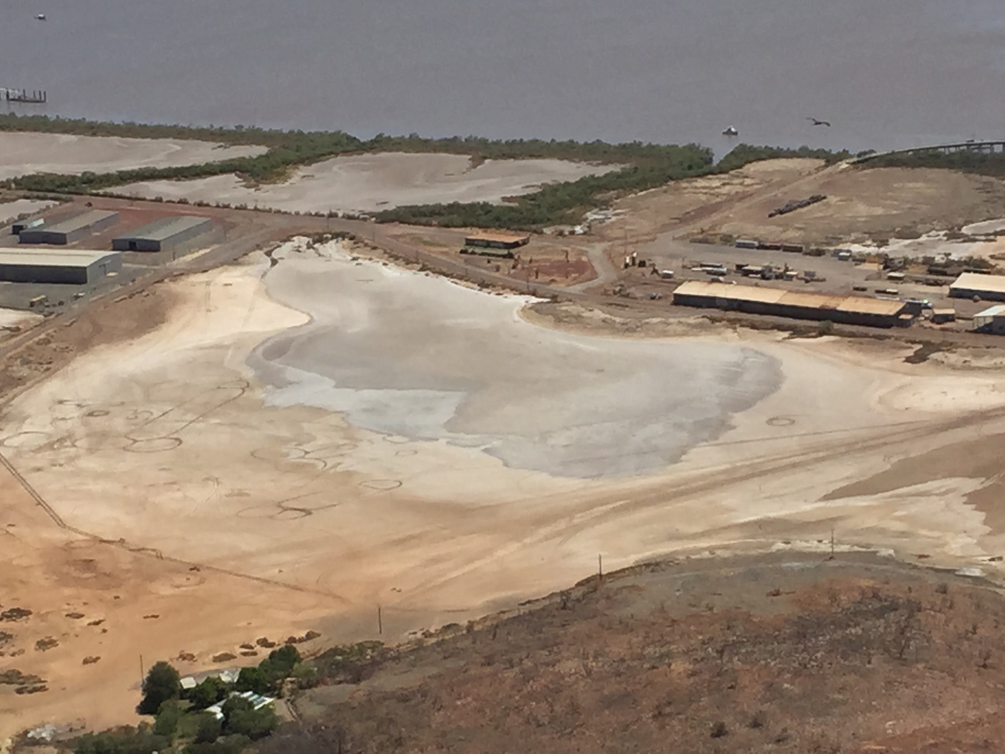 Local Wyndham artwork in the saltpan