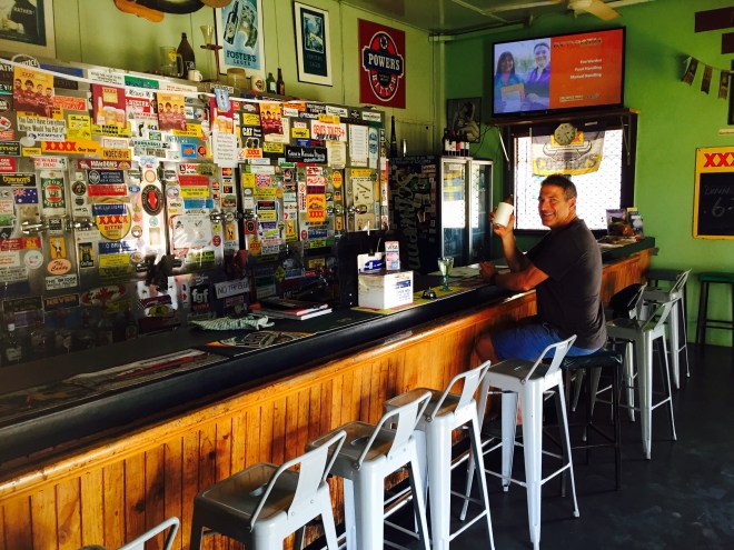 The crowd goes wild for AFL at Mt Surprise